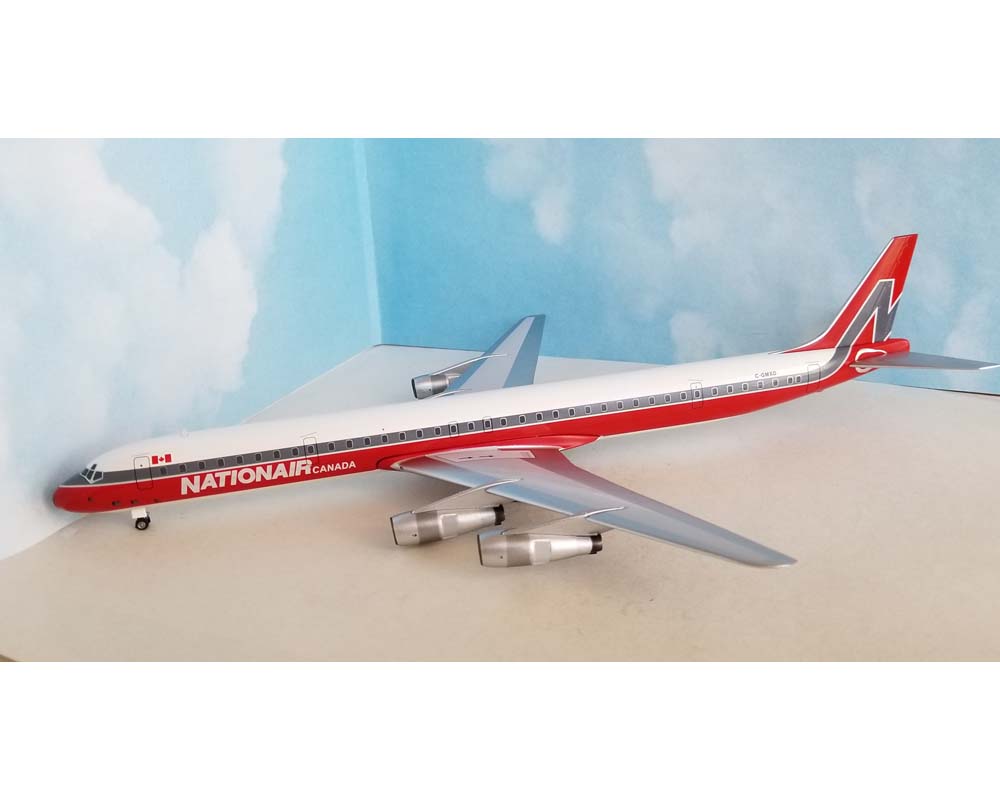 NATIONAIR Douglas DC-8-61 C-GMXD 1:200 Scale AEROCLASSICS AC219911