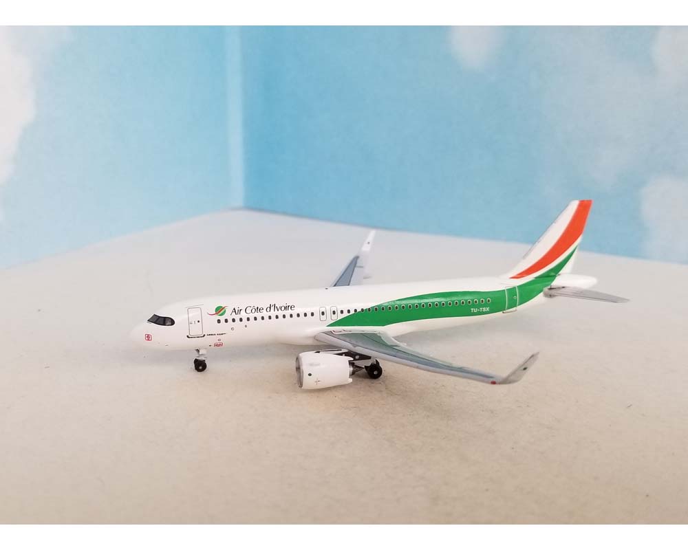 Air Cote D'Ivoire A320neo TU-TSX 1:400 Scale Aeroclassics AC411244 ...