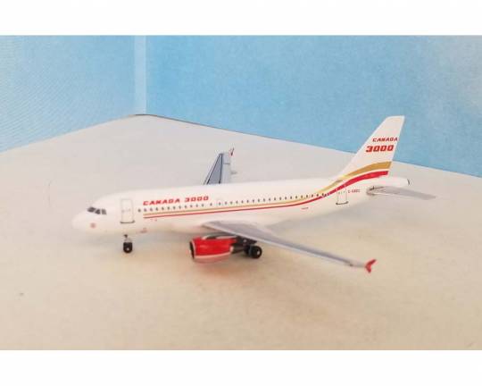 Canada 3000 A319 C-GKZC 1:400 Scale Aeroclassics AC411249 