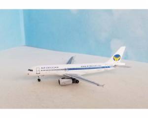 Air Deccan A320 VT-ADW 1:400 Scale Aeroclassics AC411254