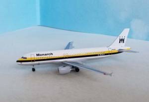 Monarch A320 G-MONY 1:400 Scale Aeroclassics AC411257