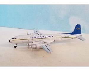 Everts Air Cargo DC-6 N100CE 1:400 Scale Aeroclassics AC411282