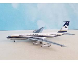 ATA - American Trans Air B707-300 N7597A 1:400 Scale Aeroclassics AC411332