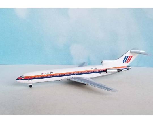 United Airlines B727-200 N7272U 1:400 Scale Aeroclassics
