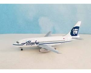 Alaska Airlines B737-200 N747AS 1:400 Scale Aeroclassics AC411401