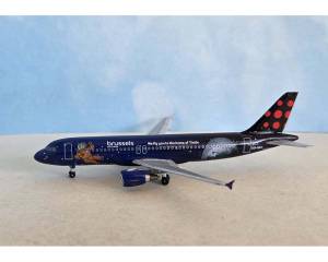 Brussels Airlines "Tin TIn" A320 OO-SNJ 1:400 Scale Aeroclassics AC411543