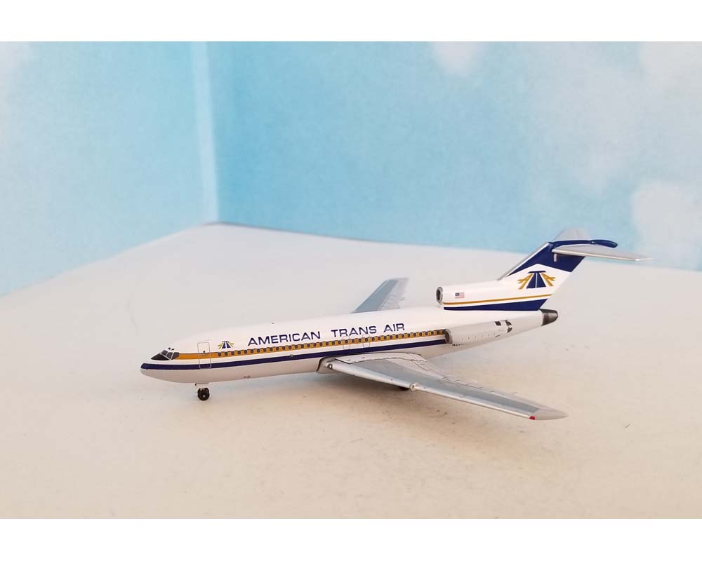 AeroClassics 1:400 Boeing 707 American Trans Air N7597A Modello Aereo Diecast 2025 - Foto 6