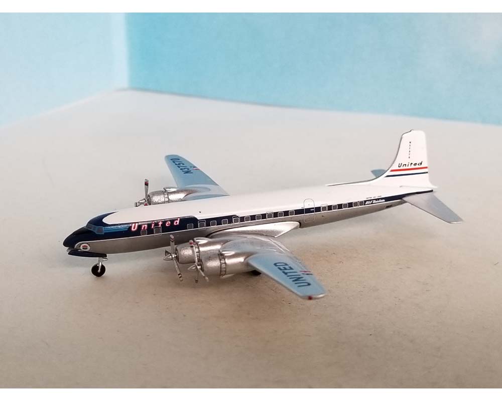 United Airlines DC-6 N37570 1:400 Scale Aeroclassics United Airlines DC-6 N37570 1:400 Scale Aeroclassics