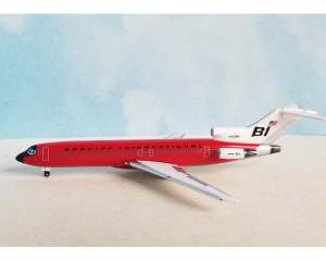 Braniff International B727-200 N401BN 1:400 Scale Bluebox BBX1680
