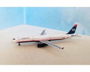 American Airlines US Airways Heritage A321 N578UW 1:400 Scale Bluebox BBX41676