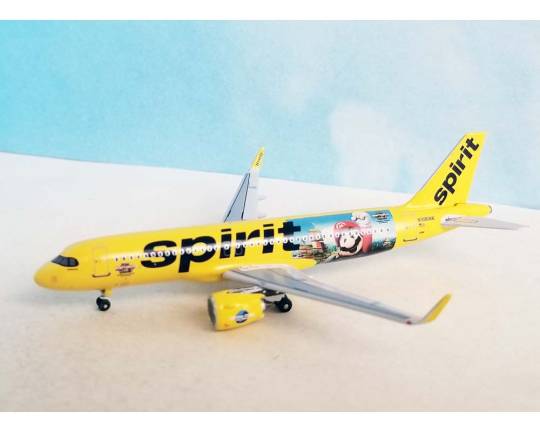 Spirit A320neo N986NK 1:400 Scale Bluebox FYRS320NG
