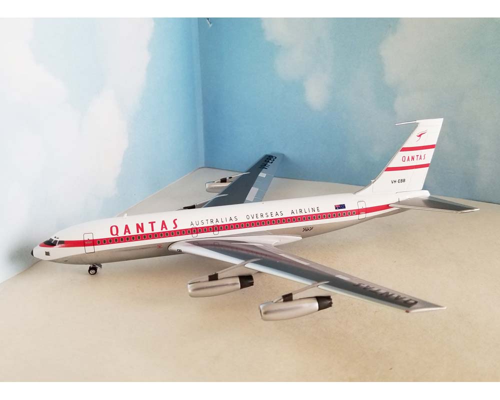 Qantas B720 VH-EBB 1:200 Scale Western WM11241: AeroClassicsDirect