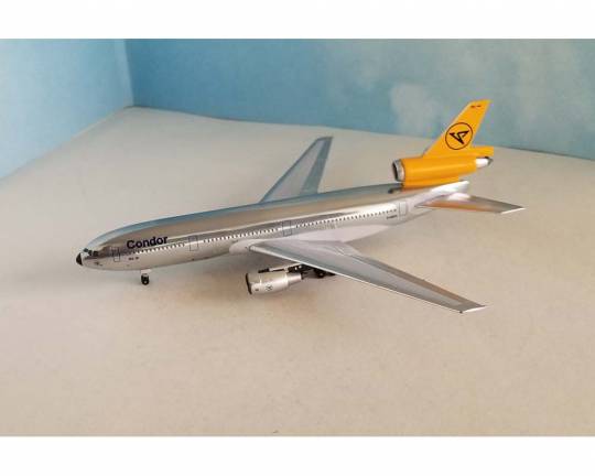 AEROCLASSICS CONDOR DC-10-30 Polished D-ADPO 1:400 Scale AC419737