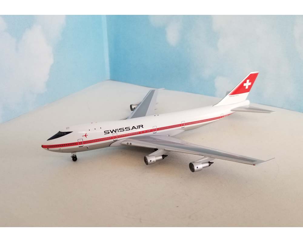 BLUEBOX SWISSAIR B747-100 HB-IGB 1:400 Scale BB419773