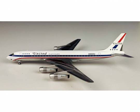 AEROCLASSICS UNITED AIRLINES DC-8-51 N8069U W/STAIRS 1:200 Scale AC219471 