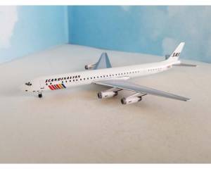 AEROCLASSICS SAS DC-8-63  LN-MOF 1:400 Scale AC419748A