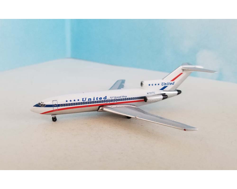 AEROCLASSICS UNITED AIRLINES B727-100 N7017U 1:400 Scale AC419818